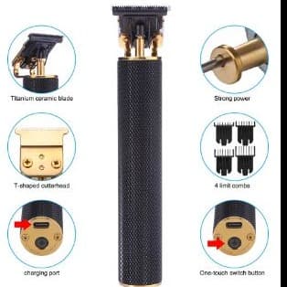 Professional Vintage T9 Trimmer For Mens Beard & Hair Styling