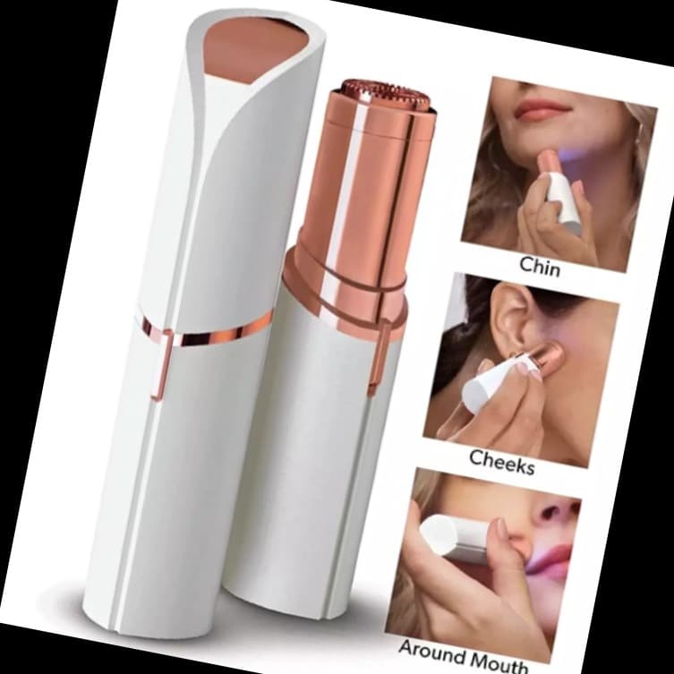 Rechargeable Flawless Painless Facial Hair Remover for Ladies