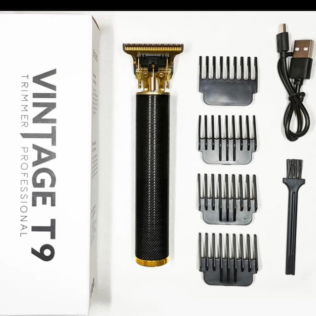 Professional Vintage T9 Trimmer For Mens Beard & Hair Styling